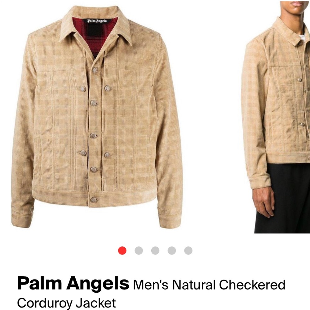 Palm Angels Cordoroy Jacket. 100% authentic (scannable tag included. Size M